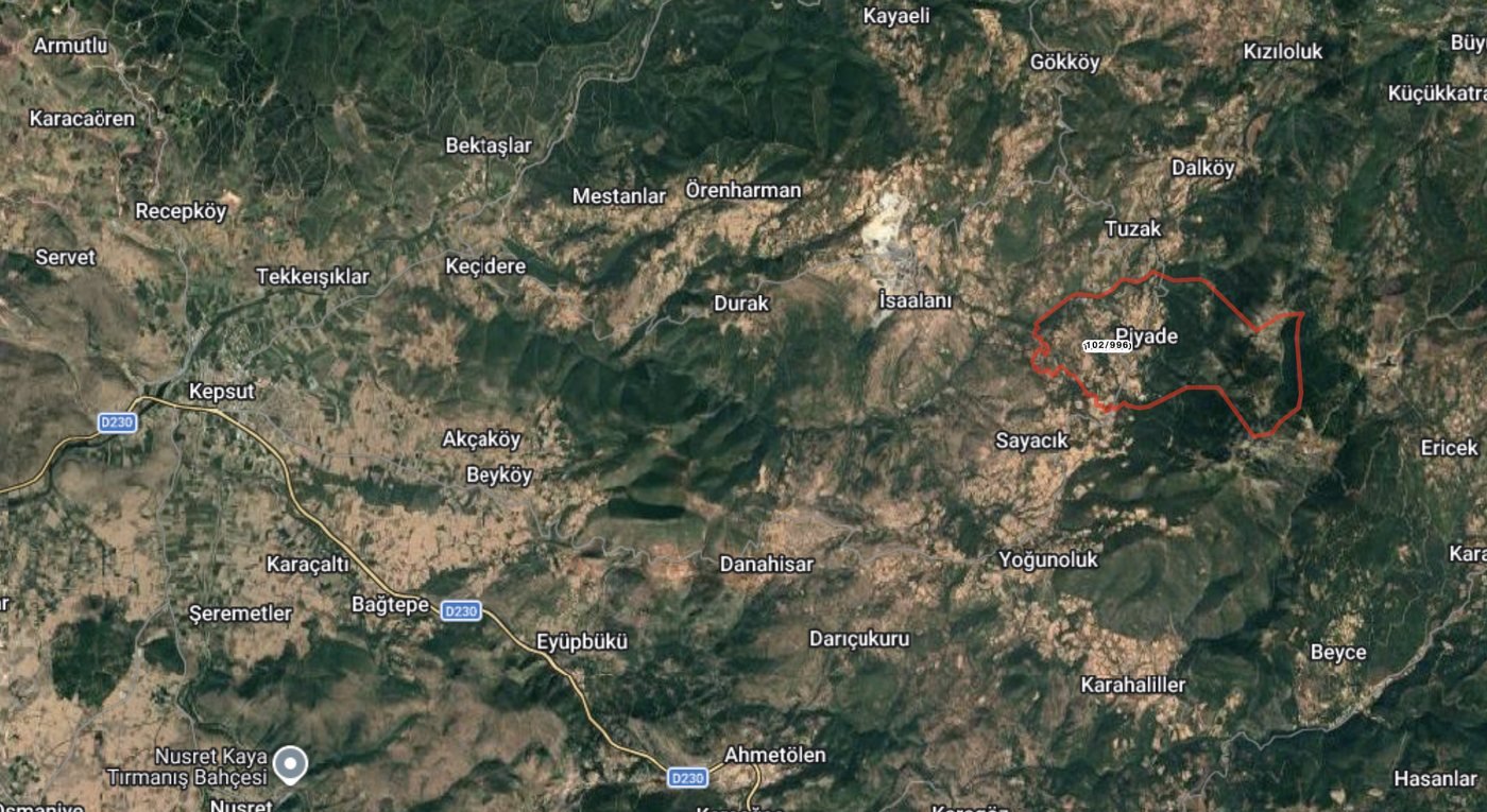 Piyade Müstakil İmarlı Arsa Projesi